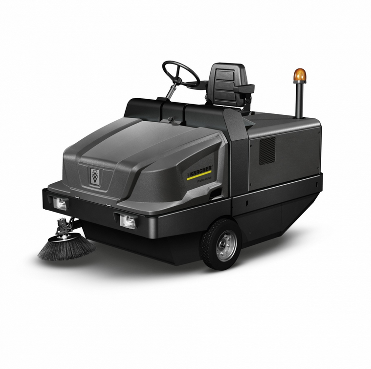 德国凯驰KARCHER工业级扫地车KM170/600RD速度快 高效抖尘 适用于建筑工地