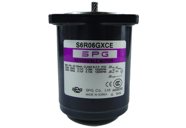 供应SPG小型马达 型号S6R06GXCE SPG可逆马达