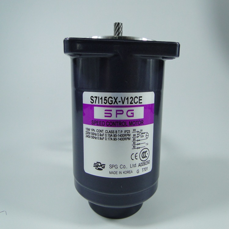 供应SPG马达 韩国SPG型号S7l15GX-S12CE 可逆马达