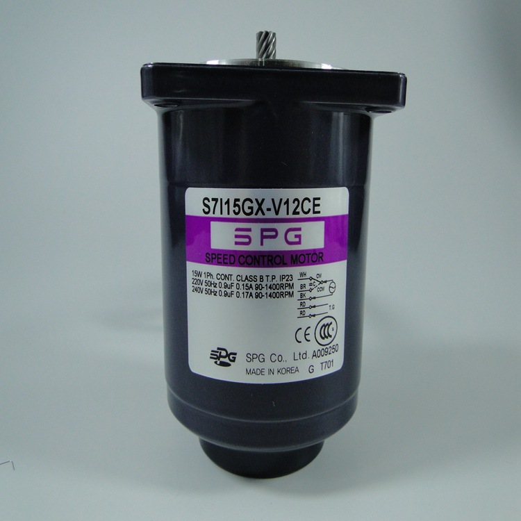 供应SPG马达 韩国SPG型号S7l15GX-V12CE 可逆马达