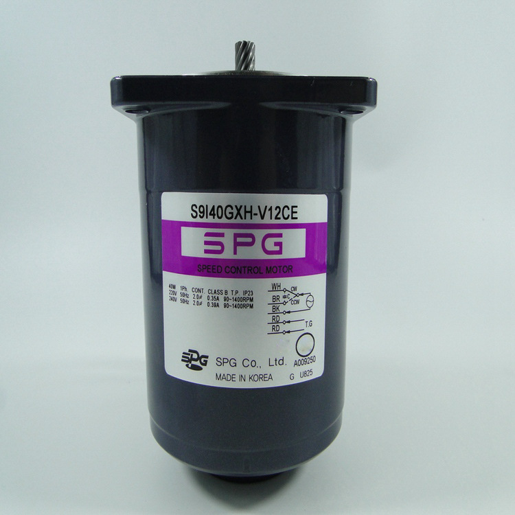 韩国SPG马达 韩国SPG型号S9l40GXH-V12CE减速马达